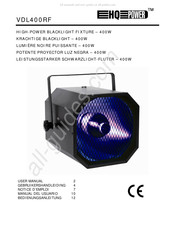 HQ-Power VDL400RF Manual Del Usuario