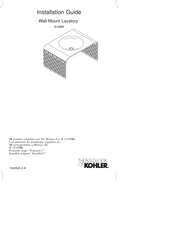 Kohler K-14292 Guia De Instalacion