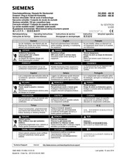 Siemens 3VL9500-4W.30 Instrucciones De Montaje