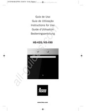 Teka HS-490 Guía De Uso