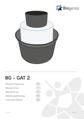 Biogents BG-GAT 2 Manual De Uso