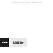 Bose SLEEPBUDS Guia Del Usuario