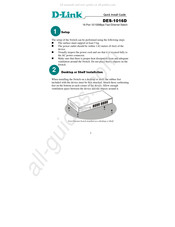 D-Link DES-1016D Manual De Instrucciones