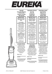 Eureka 450 Serie Guia Del Propietario