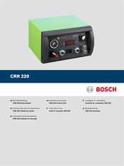 Bosch CRR 220 Instrucciones De Funcionamiento