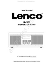 Lenco IR-2100 Manual Del Usuario