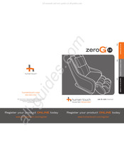 Human Touch zeroG 3.0 Manual De Uso Y Cuidado