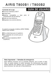 AIRIS T800B2 Guía De Usuario