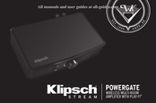 Klipsch Powergate Manual Del Usuario