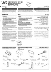 JVC KD-DV9402 Manual De Instalación/Conexion