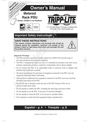 Tripp-Lite PDUMV15 Manual Del Propietário