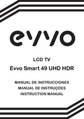 EVVO Smart 49 UHD HDR Manual De Instrucciones