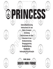Princess 2515 Instrucciones De Uso
