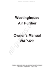 Westinghouse WAP-611 Manual Del Usuario