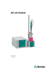 Metrohm 867 pH Module Manual