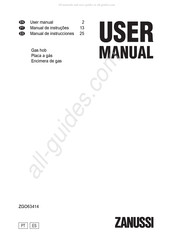 Zanussi ZGO63414 Manual De Instrucciones