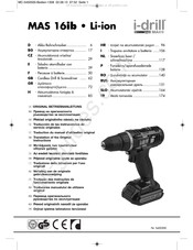 Meister i-drill MAS 16ib Manual De Instrucciones