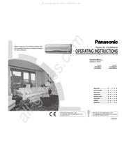 Panasonic CU-E9BKP5 Manual Del Usuario