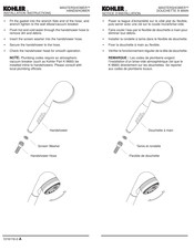 Kohler MASTERSHOWER Instrucciones De Instalación