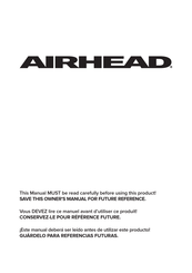 AIRHEAD AHSS-T3 Manual Del Usuario