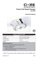 Core CRC 8000 Manual De Instrucciones