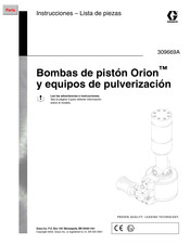 Graco Orion 234085 Instrucciones - Lista De Piezas