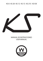 MUSICSON KS-15B Manual De Instrucciones