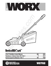 Worx IntelliCut WG782 Manual Del Usuario