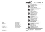 Bury technologies Comfort COMPACT BT Instrucciones De Montaje Y Servicio