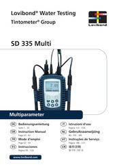 Lovibond SD 335 Multi Manual Del Usuario