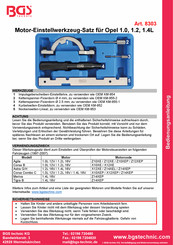 BGS technic 8303 Manual De Instrucciones