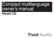 Tivoli Audio CD Manual Del Usuario