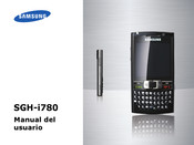 Samsung SGH-i780 Manual Del Usuario