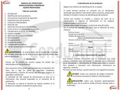 CONDUSTRIAL PB-2200-6.5WG Manual Del Propietário