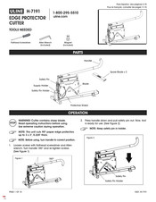 Uline H -7191 Manual De Instrucciones