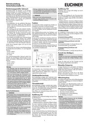 EUCHNER TZ SR6 Serie Manual De Instrucciones