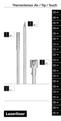 LaserLiner ThermoSensor Air Manual De Instrucciones