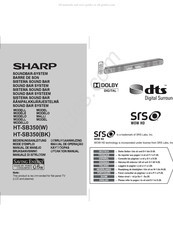 Sharp HT-SB350 Manual De Manejo