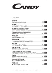 Candy FCXP645X/E Instrucciones De Uso