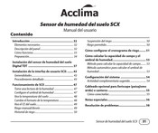 Acclima SCX Manual Del Usuario