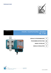 C.P.A. EL 7 IM Manual De Regulatión