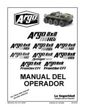 Ontario Drive & Gear ARGO 750HDi ES Manual Del Operador