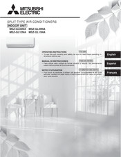 Mitsubishi Electric MSZ-GL09NA Manual De Instrucciones