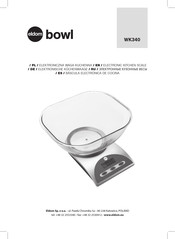 Eldom Bowl Instrucciones De Uso