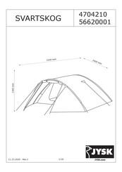 JYSK 4704210 Instrucciones De Montaje