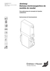 Endress+Hauser Dosimag Manual De Instalación