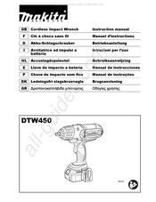 Makita DTW450 Manual De Instrucciones