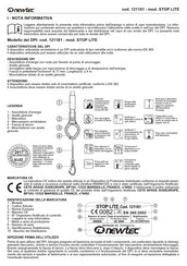 Newtec STOP LITE Manual Del Usuario