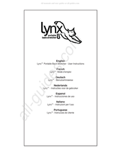 Teeter Lynx Instrucciones De Uso