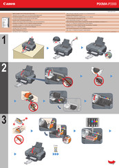 Canon PIXMA iP3300 Guia De Inicio Rapido